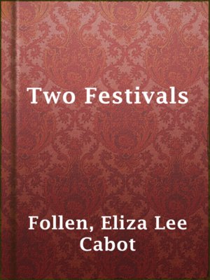 cover image of Two Festivals